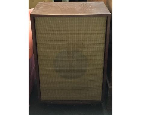 A mid-century speaker cabinet, possibly Goodman's 
