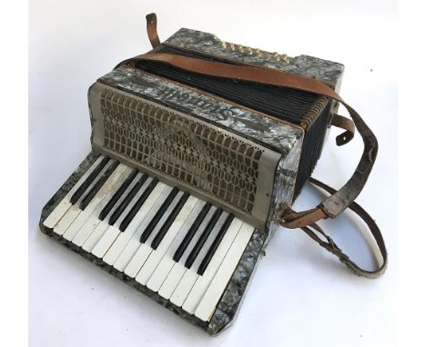 A Stanelli piano accordion, made in Saxony 