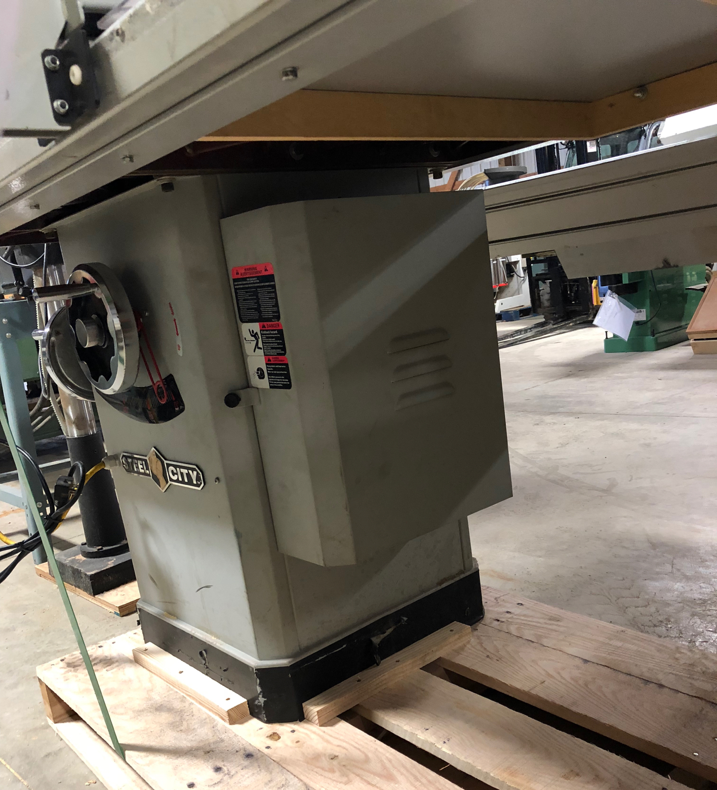 Steel City Tablesaw Model 35620, 3 HP, single phase SN3206H1