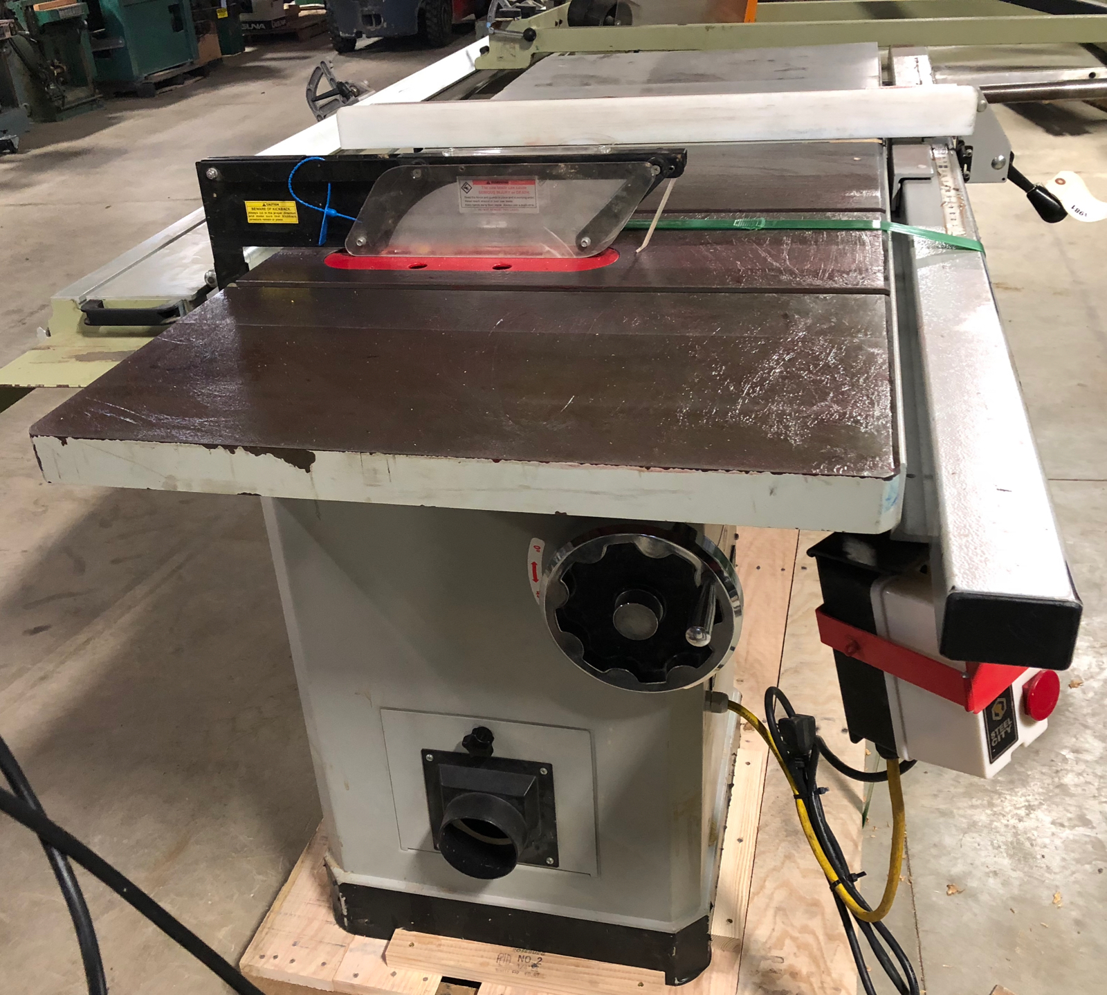 Steel City Tablesaw Model 35620, 3 HP, single phase SN3206H1