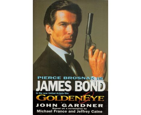 James Bond - 'Goldeneye' by John Gardner 1995 first edition hardback in excellent condition, comes with a colour 8x6 colour p
