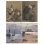 WARREN WILLIAMS (Welsh 1863 - 1918) limited edition prints (2) - Conwy and surrounding areas, 29 x