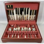 ARTHUR PRICE 'SOVEREIGN COLLECTION' CANTEEN OF CUTLERY for eight persons, fifty-seven pieces