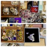 COSTUME JEWELLERY, COINS & WATCHES, etc Provenance: deceased estate Denbighshire