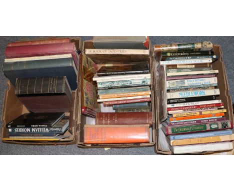 Collection of Books Mainly on Tapestries, Needlework, and Embroideries, including: Thomson (W.G.), A History of Tapestry, Hod