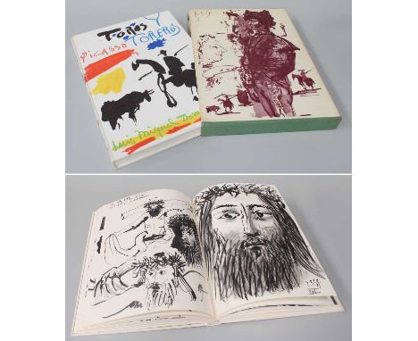 Picasso (Pablo), Toros y Toreros, texte de Luis Miguel Dominguin, Thames and Hudson, 1961, colour illustrations, slipcase