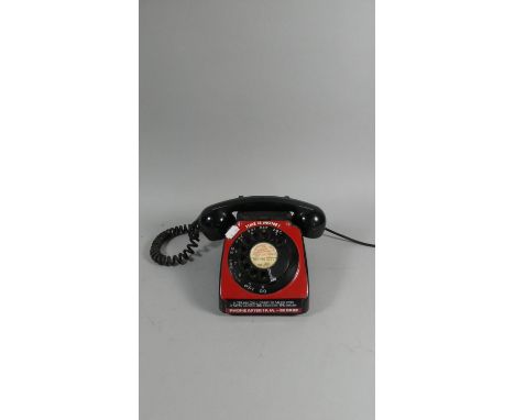 A Vintage Black Telephone 