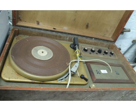 A VINTAGE VARISLOPE 3 RADIOGRAM A/F