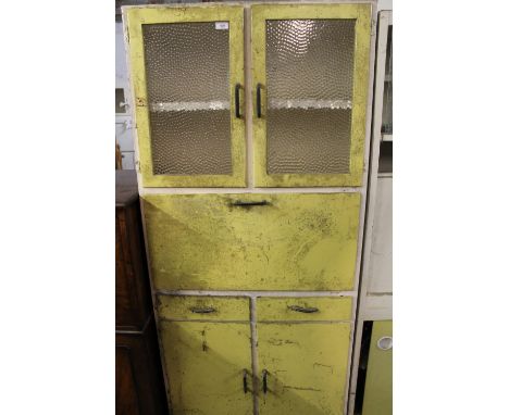 A VINTAGE MID CENTURY KITCHEN UNIT 
