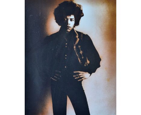 Bruce Fleming (British, b. 1937) JIMI HENDRIX, 1967: a limited edition portrait photograph of Jimi Hendrix taken by photograp