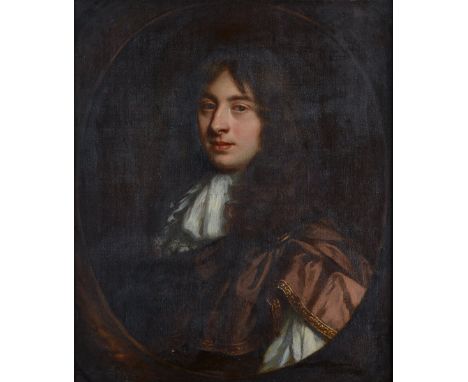 Follower of Sir Peter Lely, Portrait of Alexander Gordon, 5th Viscount of Kenmure and Lord Lochinvar (died 1698), oil on canv
