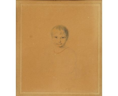 Attributed to Sir Thomas Lawrence (British, 1769-1830), Portrait of Sarah Lysons (1802-1833), inscribed 'Sarah Lysons, daught