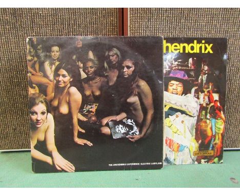 THE JIMI HENDRIX EXPERIENCE: 'Electric Ladyland' LP, 'Track Record 613 008 (Vinyl VG/VG+, sleeve VG) together with 'Tribute T