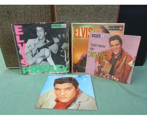 ELVIS PRESLEY: 'Rock n Roll' LP  HMV CLP 1093 (vinyl VG, sleeve F) 'Rock n Roll' No 2 LP RCA RD-7528 (vinyl VG, sleeve VG+), 