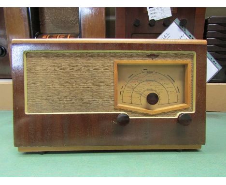 A Kolster-Brandes AR21 walnut cased valve radio, circa 1946 