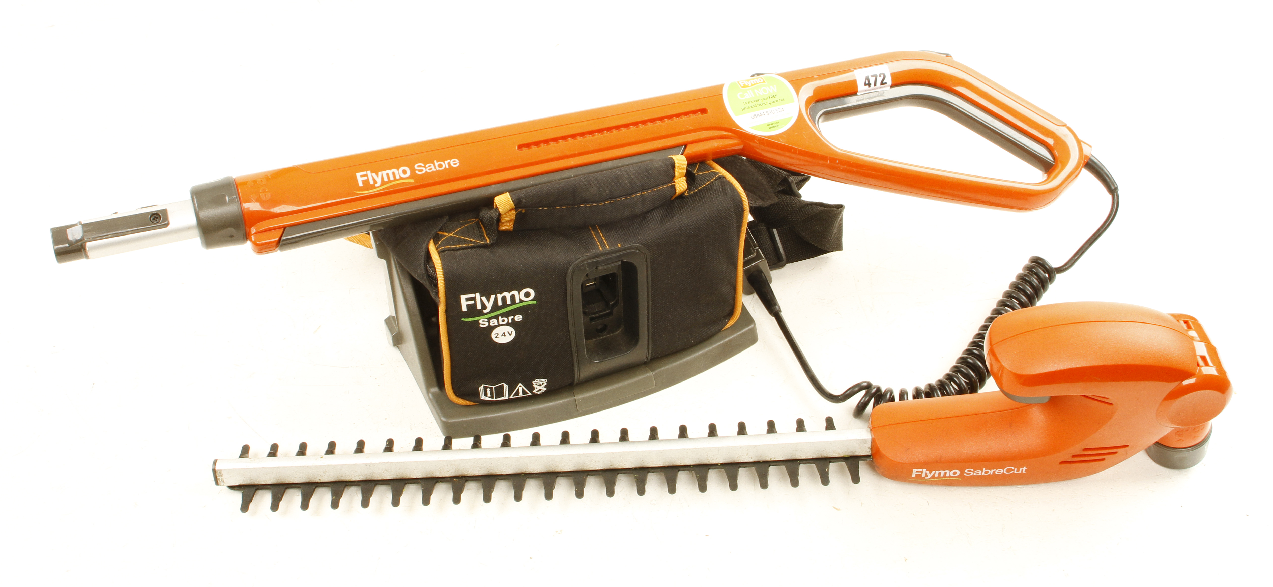 flymo sabre cut 24v hedge trimmer