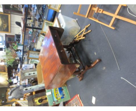 A William IV sofa table. 70cm high x 127 cm accros (extended) x 73cm deep approx.  