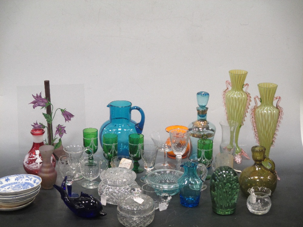 A large collection of china and glassware including examples by Mary