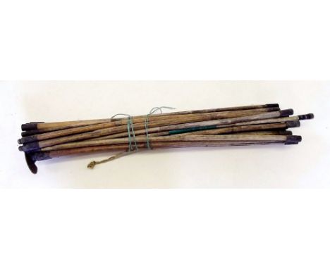 A set of drain/sweep rods