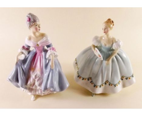 Two Royal Doulton figures Southern Belle & First Dance