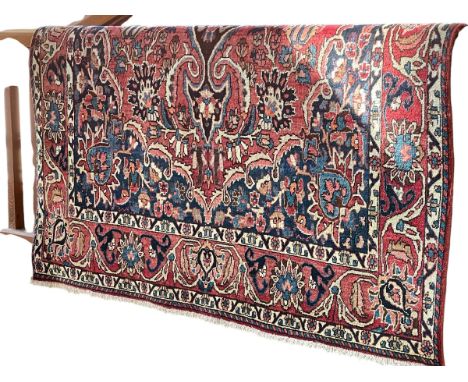 Iranian Bakhtiar carpet 3.26 by 2.12.