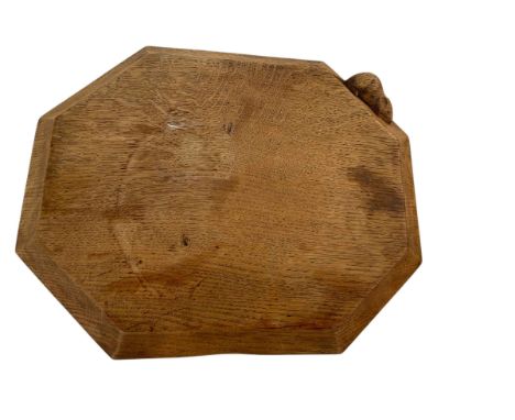Robert Thompson of Kilburn 'Mouseman' oak breadboard.