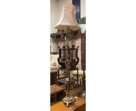 BRASS STANDARD LAMP