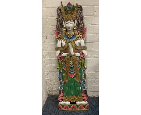 CARVED THAI BUDDHIST FIGURES &amp; OTHER