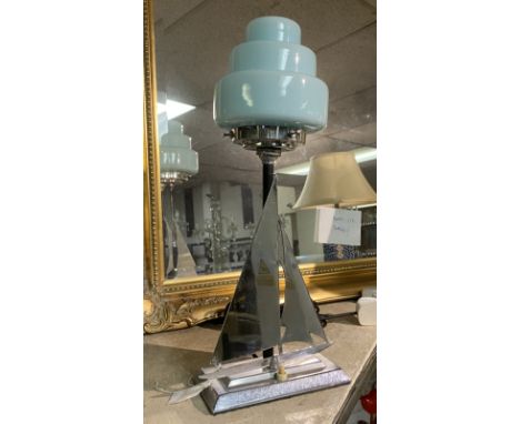 ART DECO YACHT TABLE LAMP 43CMS (H) APPROX 