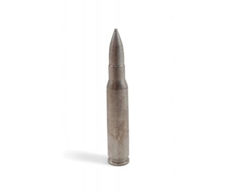A 999 silver model of a bullet, 62gms&nbsp; Condition Report:Available upon request