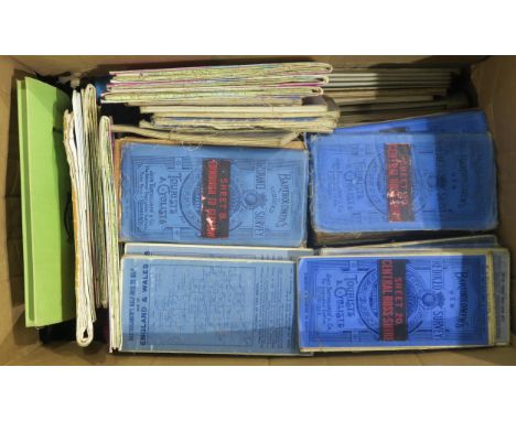 A large quantity of Bartholomew's and Ordnance Survey maps Condition Report:Available upon request