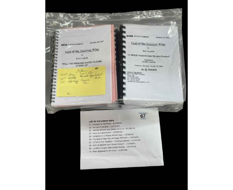 Last of the Summer Wine Script Collection from the estate of actress Jean Ferguson (1944-2019) 'Marina' Available for Wedding