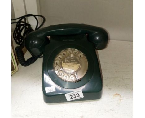 A vintage telephone