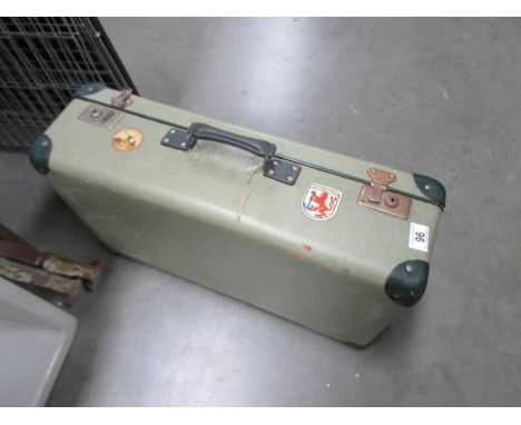 A vintage suitcase