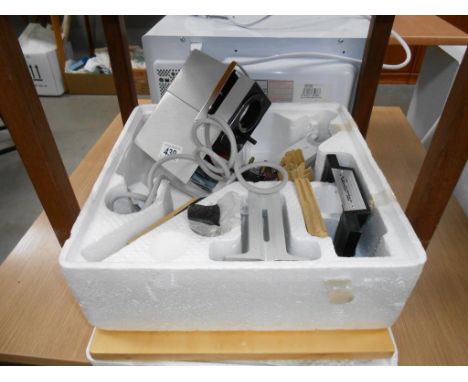 A slide projector