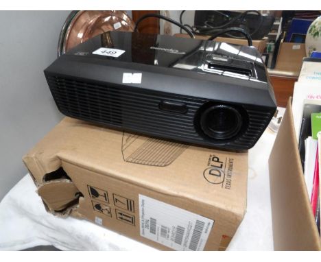 An Optoma DLP display projector