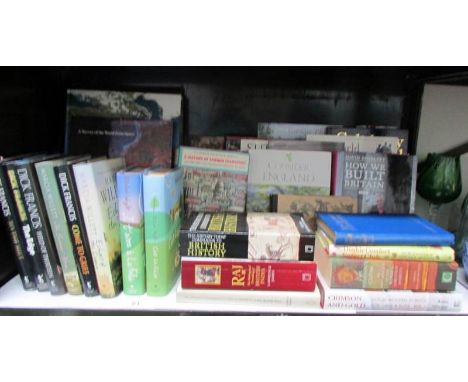 A shelf of assorted books including History, Biography etc