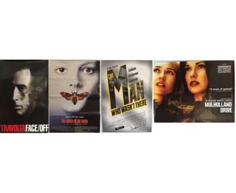 FACE OFF / MULHOLLAND DRIVE. Six original US posters to include: Face Off (three US one sheet, 27 x 41"), The Man Who Wasn't 