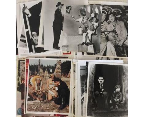 CLASSIC COMEDY FILM PHOTOGRAPHS. Collection of approx 49 images from TV and Film, chiefly approx 8 x 10" images or photo prin