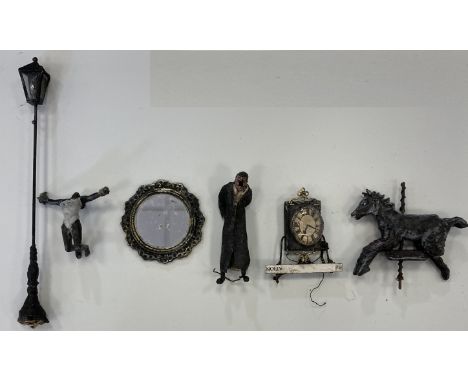 MOULIN ROUGE / SWEENEY TODD SCREEN USED PROPS. A collection of six miniatures, used as on screen props during the filming of 
