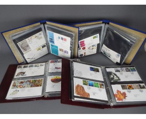 Philately - Four A4 binders of First Day Covers. [4]