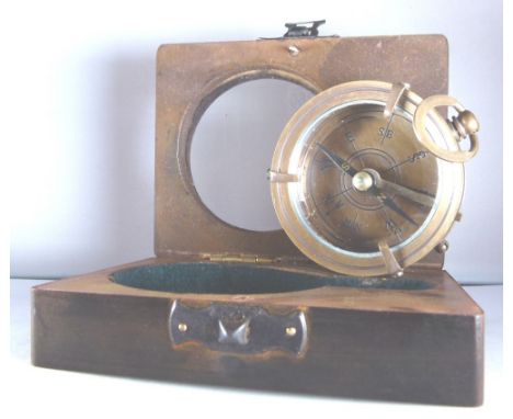 Boxed German compass 