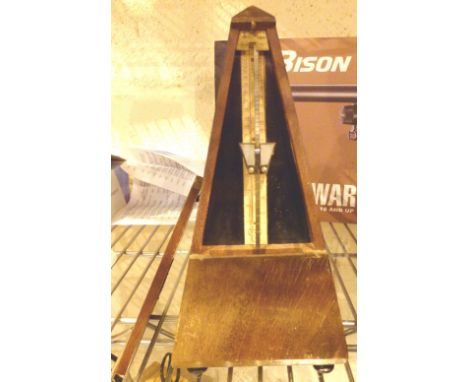 Vintage metronome in working order