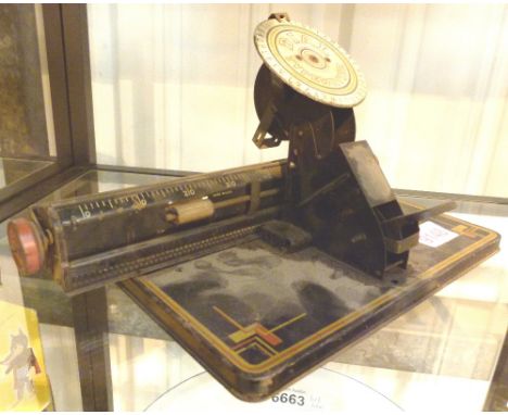 Vintage childs dial typewriter 