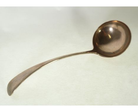 MAPPIN & WEBB SILVER SOUP LADLE, Sheffield 1910, 7.25oz