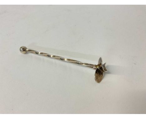 Tiffany &amp; Co. silver novelty silver cocktail stirrer in the form of a propeller