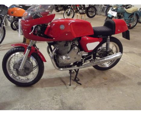 EXTRA LOT:  A 1973 Benelli Tornado 650, Italian registered, red. Prepared by Valsecchi in Como with a new engine and the vend