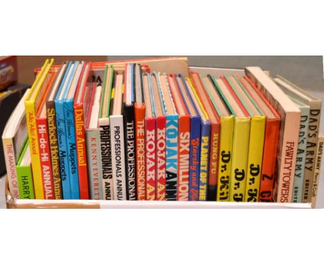 A quantity of children's books and annuals to include 'Z Cars Annual 1965', 'Starsky and Hutch Annual 1979', 'Dallas Annual 1