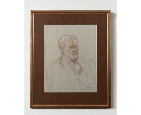 John Stanton Ward (1917-2007)
Portrait of a Man
pencil
35 x 27cm.