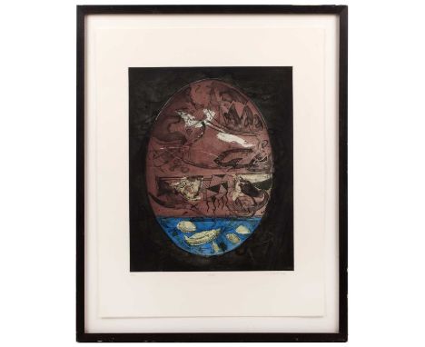 Maurice Cockrill (1936-2013)
Winter, 1998
signed, titled, and inscribed 'P/P2' in pencil (in the margin)
etching and aquatint